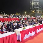 Du khách và nhân dân xã Măng Đen dự khai mạc tuần lễ văn hoá-du lịch Măng Đen