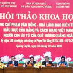 Các đồng chí lãnh đạo Đảng, Nhà nước chủ trì Hội thảo