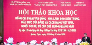 Hội thảo khoa học về cuộc đời và sự nghiệp cách mạng của cố Thủ tướng Phạm Văn Đồng