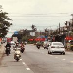 Một đoạn đường trên quê hương Bác Đồng, ở xã Mộ Đức, tỉnh Quảng Ngãi