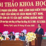 Phó Thủ tướng Chính phủ Bùi Thanh Sơn phát biểu khai mạc hội thảo