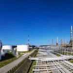 Một góc Nhà máy Lọc hoá dầu Dung Quất