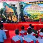 Quang cảnh khai mạc Triển lãm Sắc màu di sản văn hoá…