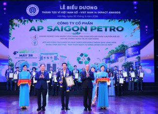 AP Saigon Petro vinh dự đạt giải thưởng Vietnam 14 Impact Awards 2026