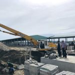 7. Nhà thầu đang khẩn trương thi công hệ thống thoát nước của dự án