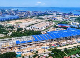 Hòa Phát Dung Quất: Hoàn thành 70% tiến độ dự án Ray và Thép đặc biệt